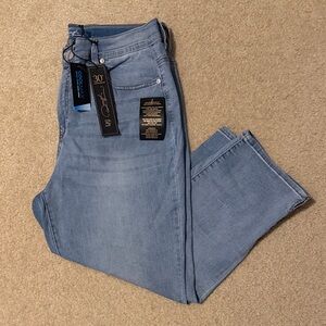 Light Blue Women’s Jean Capris